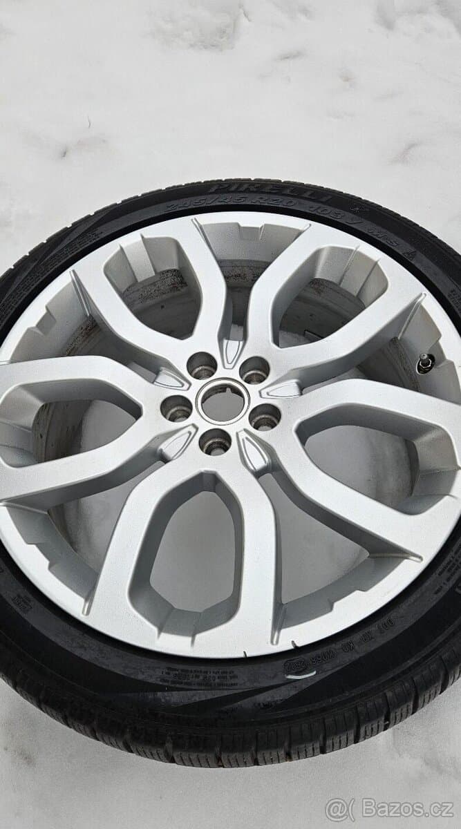 Originální ALU kola Land Rover 20" 5x108 – Pirelli