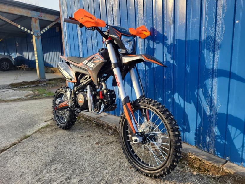 Pitbike ASIX XB-48 125ccm 17"/14" E-START + světlo