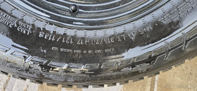 315/70 r17 8x165 hummer h2/h1 kola emola