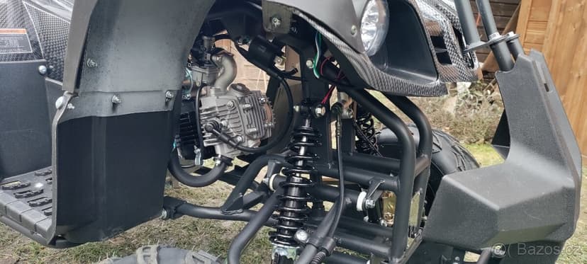 Nová dětská čtyřkolka Toronto 125ccm karbon 7" kola