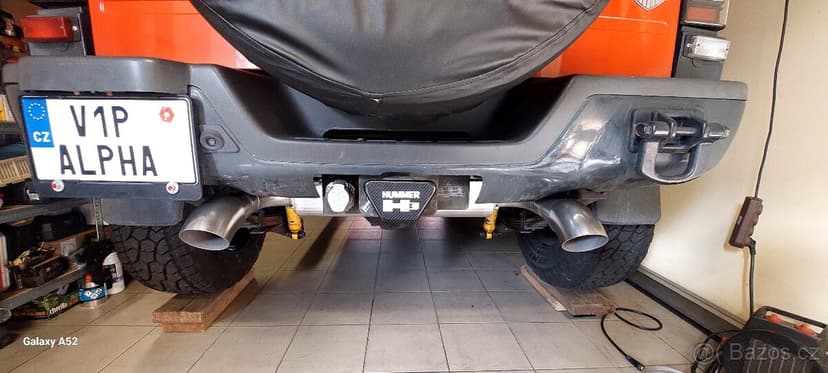Hummer H3 5.3 Alpha V8 duální Cat-Back nerezový výfuk