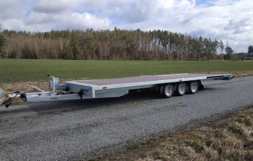 Přívěs na auta Martz GT Plato 600/3 3500kg 3-nápra