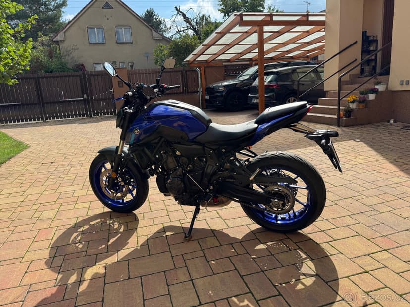 Yamaha MT-07 6200km - odpočet DPH