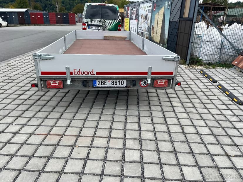 Přívěsný brzděný vozík EDUARD 2700Kg odpočet DPH