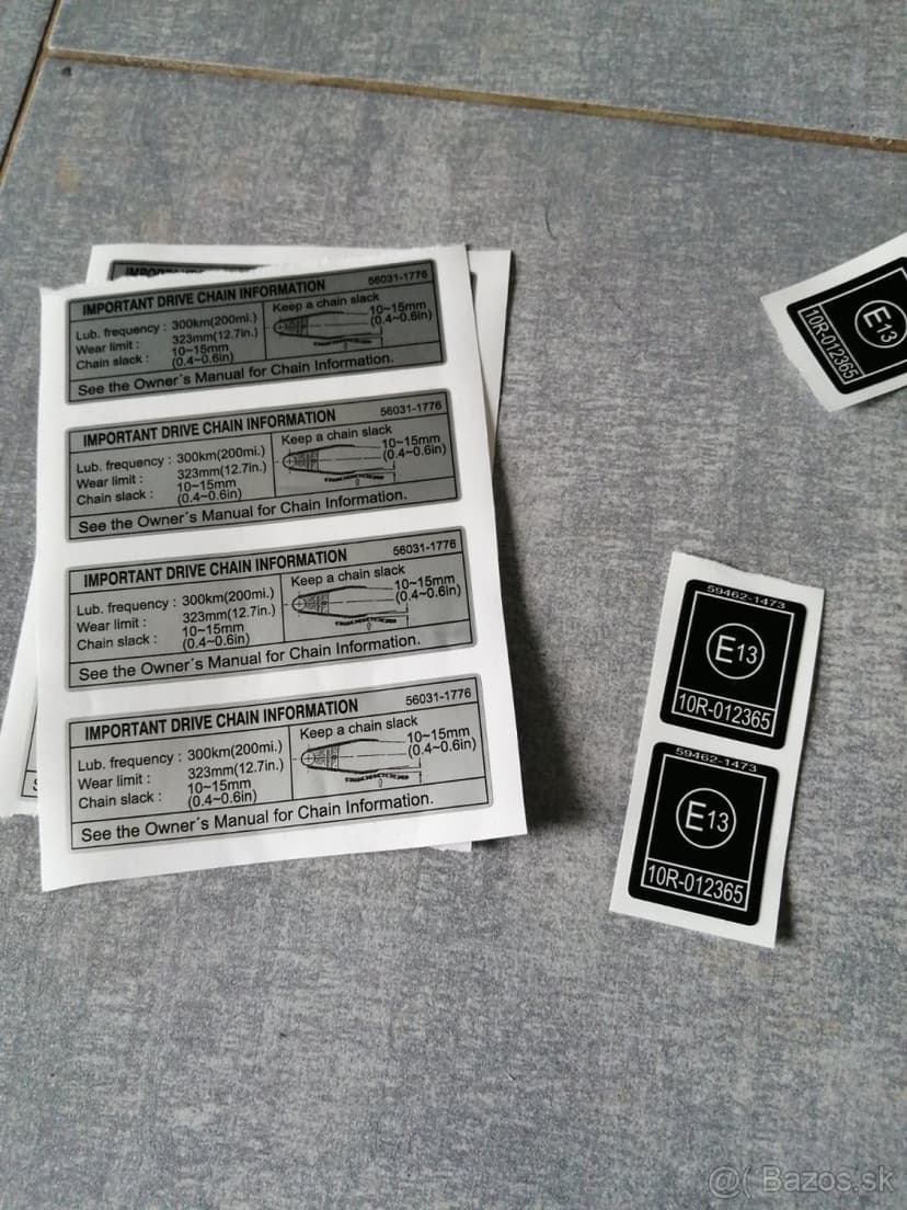 Polepy Kawasaki ZXR 750J a L