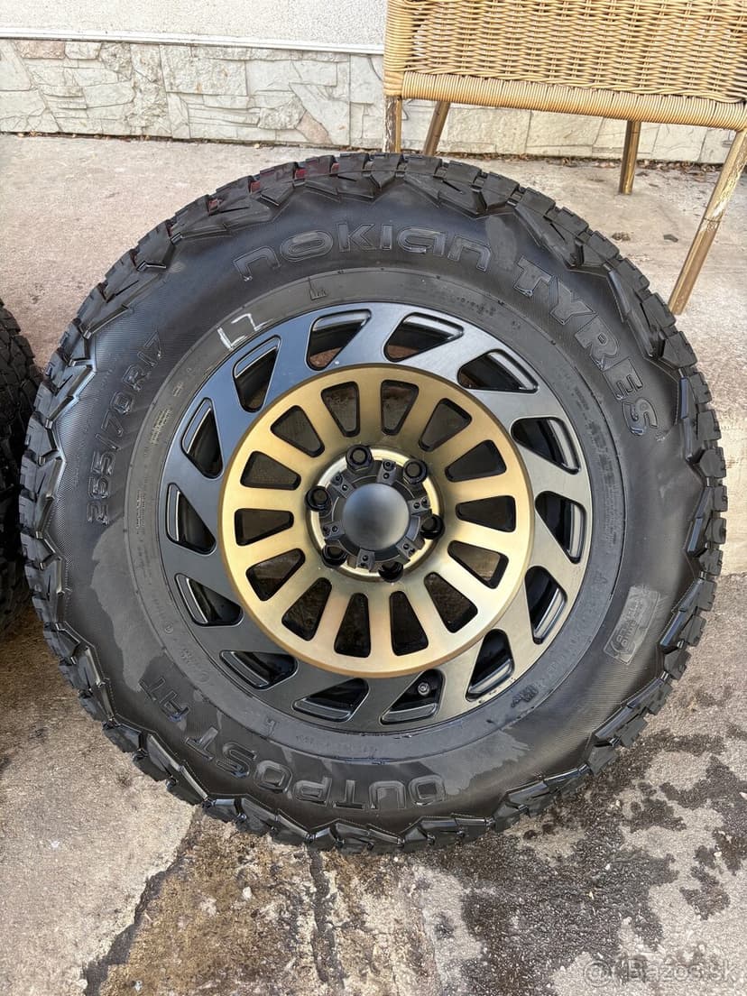 Toyota Disky Pneumatiky Nokian Outpost AT 265/70/R17