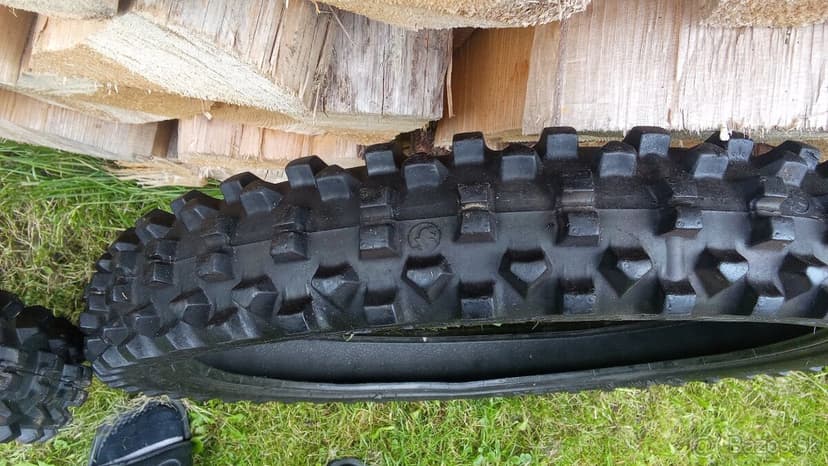 Predám Metzeler pneumatiky 90/90/21 4ks