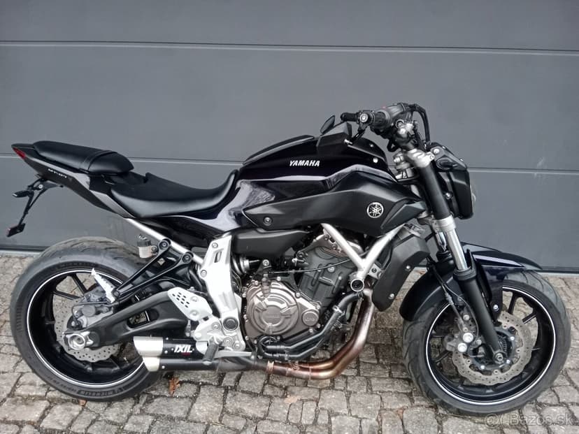 Yamaha MT-07 r.v.2014 - ABS,  IXIL , 2.Majitelka - 55kW