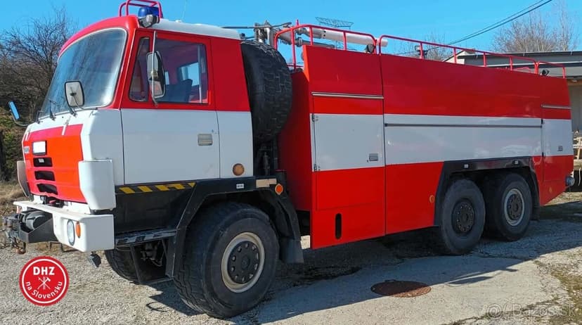 Hasičská TATRA 815 6x6
