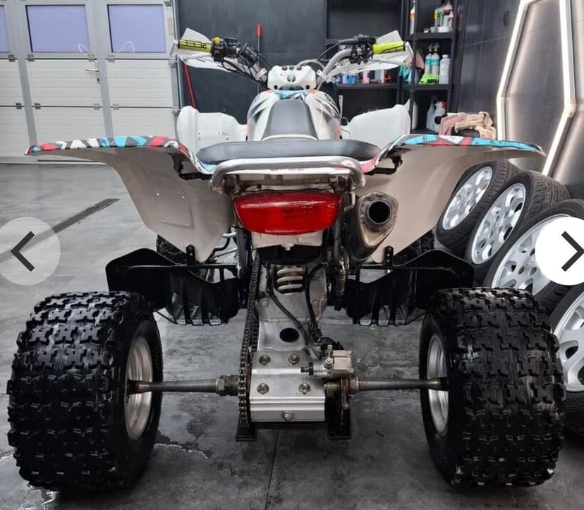 Suzuki LTZ 400 + Čína s TP a ŠPZ