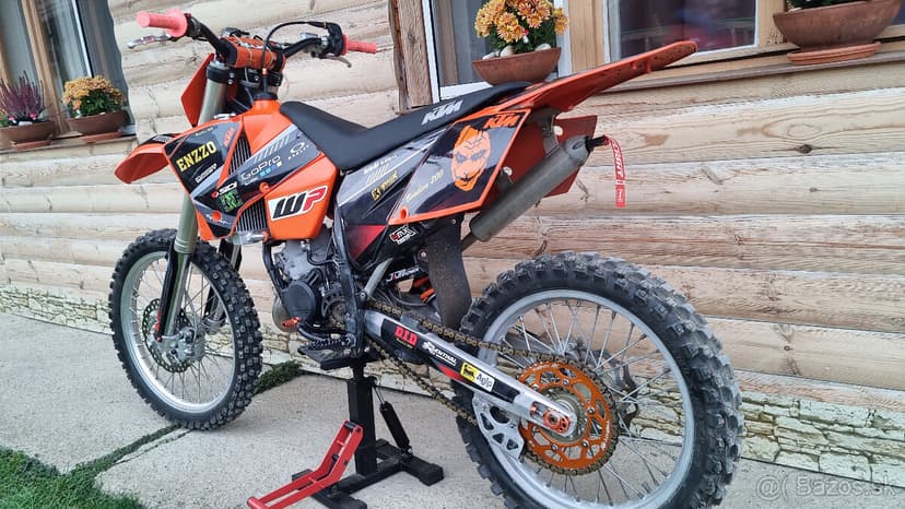 KTM sx 200 r.v. 2004 výmena za 85