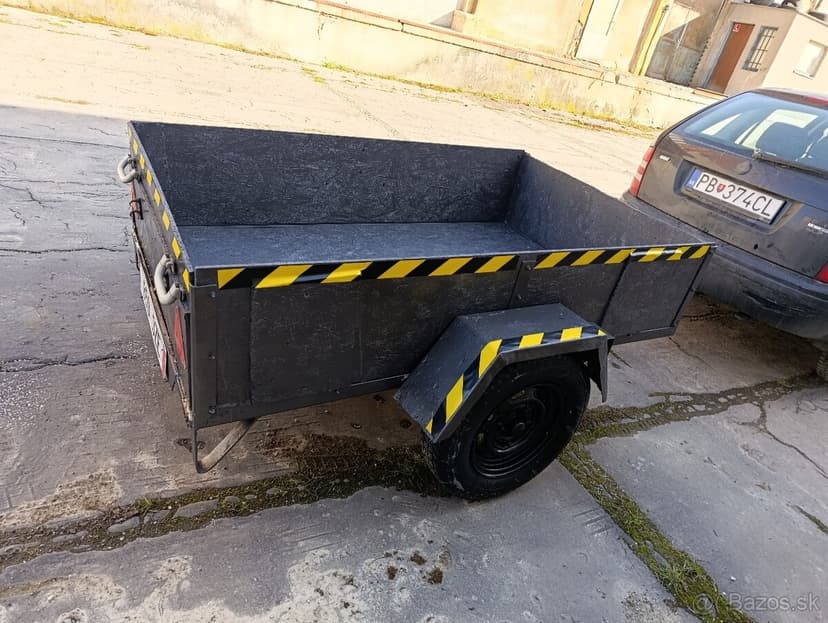 prívesný vozík/vlečku bez tp a špz D185cmxŠ115cmV40cm