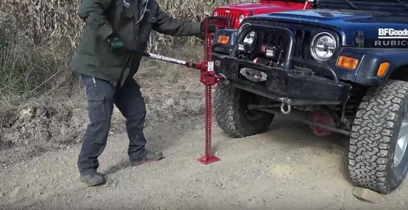 zdvihák HILIFT pákový 3,0ton na pajero, patrol, land cruiser