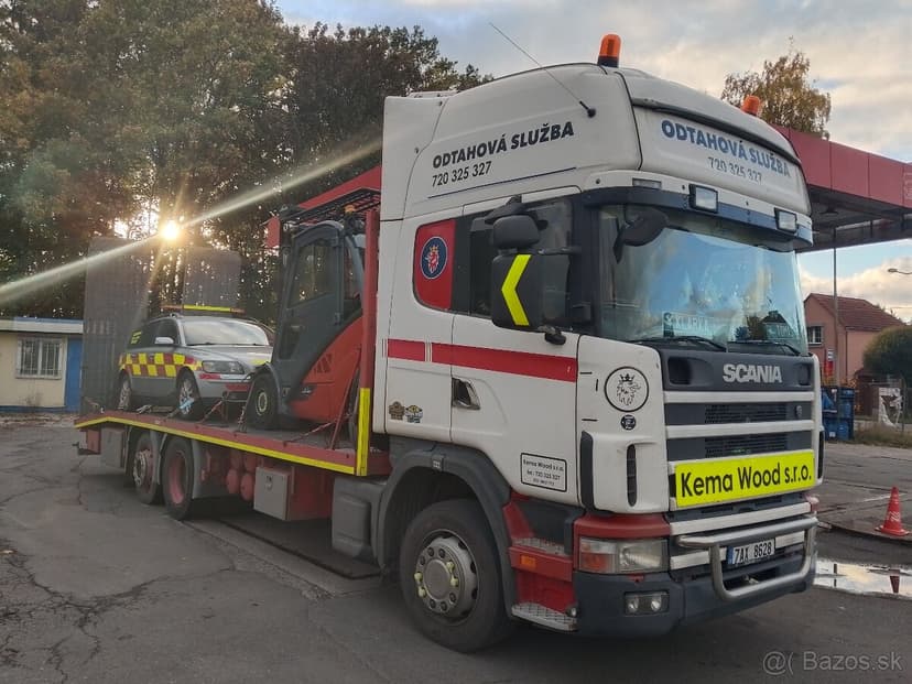 Scania odtahový speciál