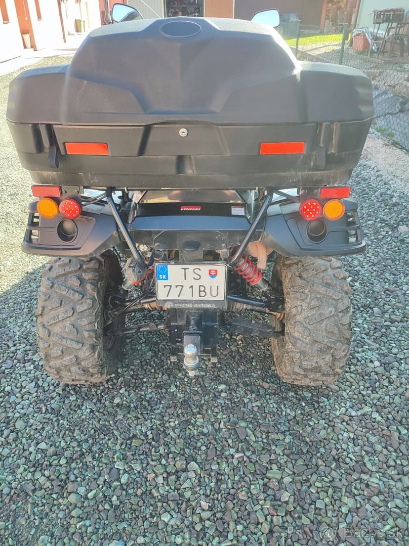 Predám štvorkolku 4x4 Linhai 500