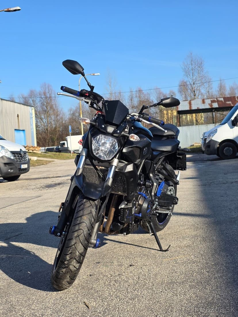 Yamaha MT 07, 55 kw