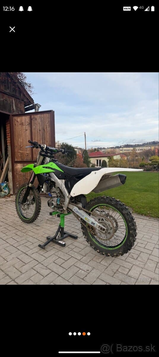 Kawasaki KXf 250 vstrek