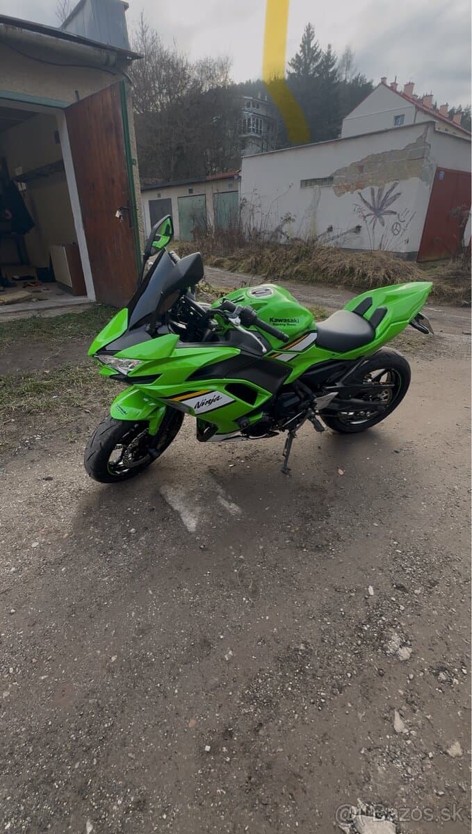 Kawasaki ninja 650 performance + akrapovič výfuk