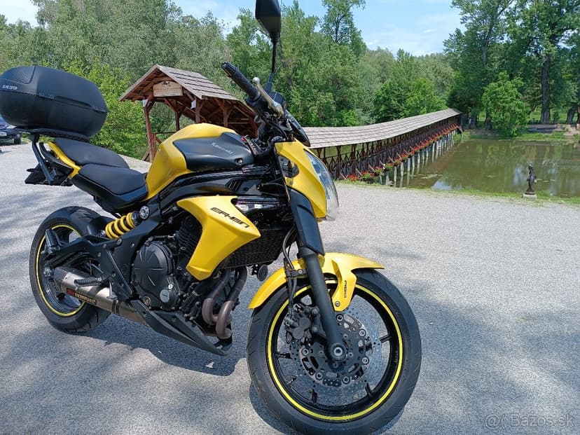 Kawasaki ER6N možnosť jazdiť A2
