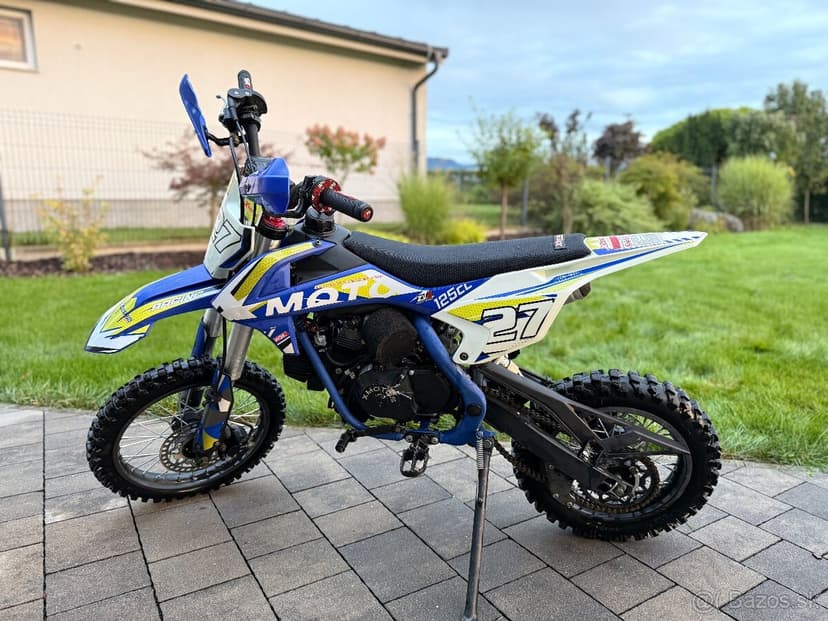 Xmotos Motocross XB27 125cc 4t K-start 14/12", modrá