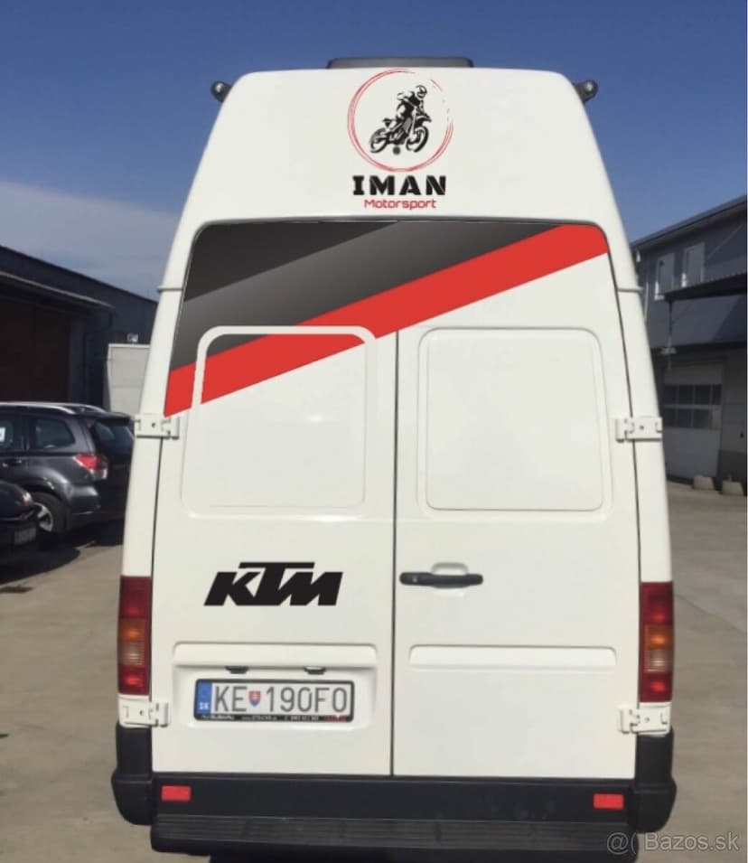 VW  LT46  2,8TD    Motokrosový Autokaravan do  3,5 T