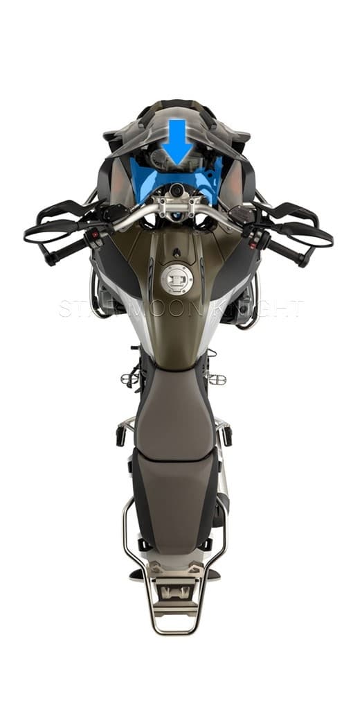 Větrolam, kryt kokpitu BMW R1200 (1250) GS (Adv)
