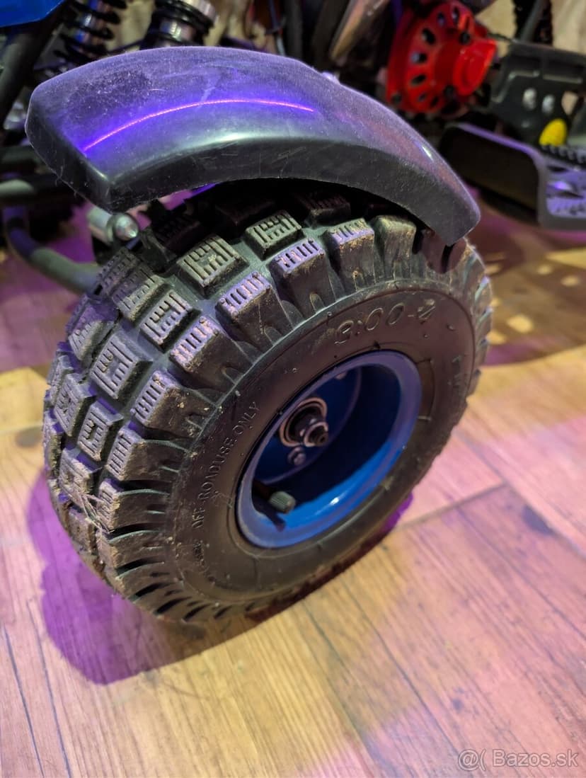 Detská benzínová 4kolka tuning