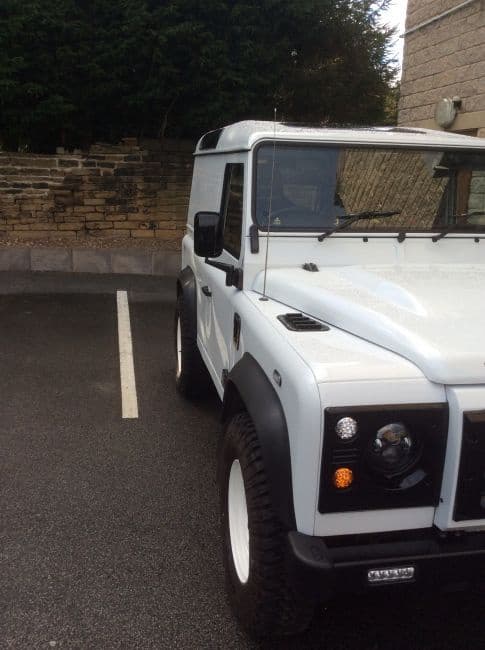 R16 disky Land Rover WOLF White