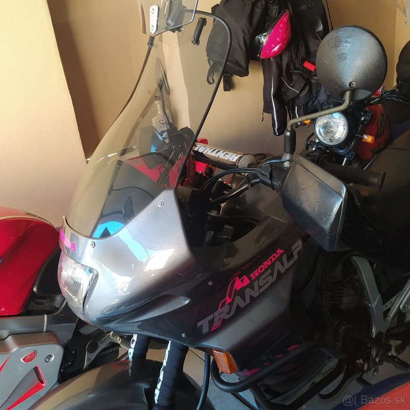 ✴️✴️ Honda transalp -plexi GIVI+deflektor✴️✴️