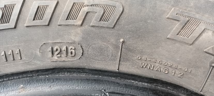 Predám pneu Bf goodrich all terrain