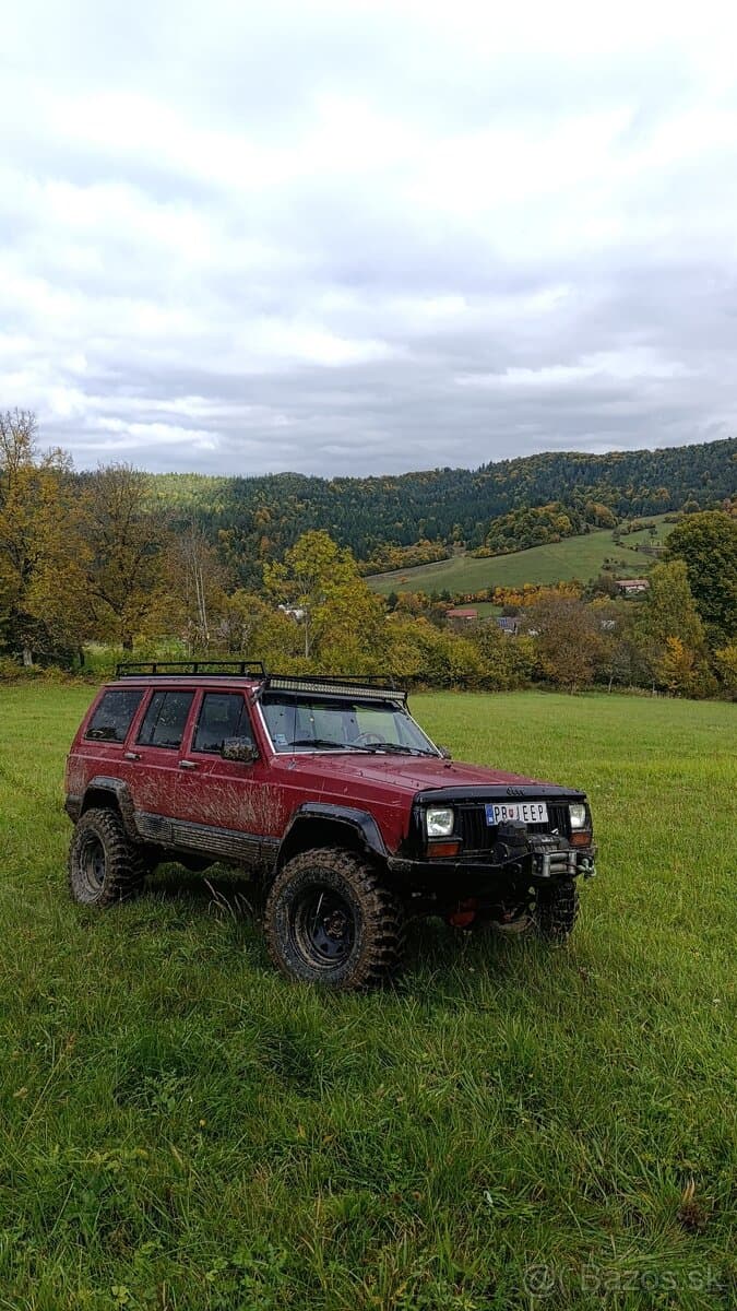 Predám jeep Cherokee xj 4.0 manuál