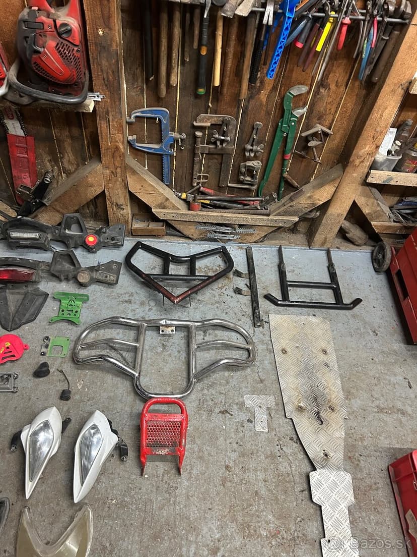 Predám diely Access tomahawk 400 / Yamaha yfz 450