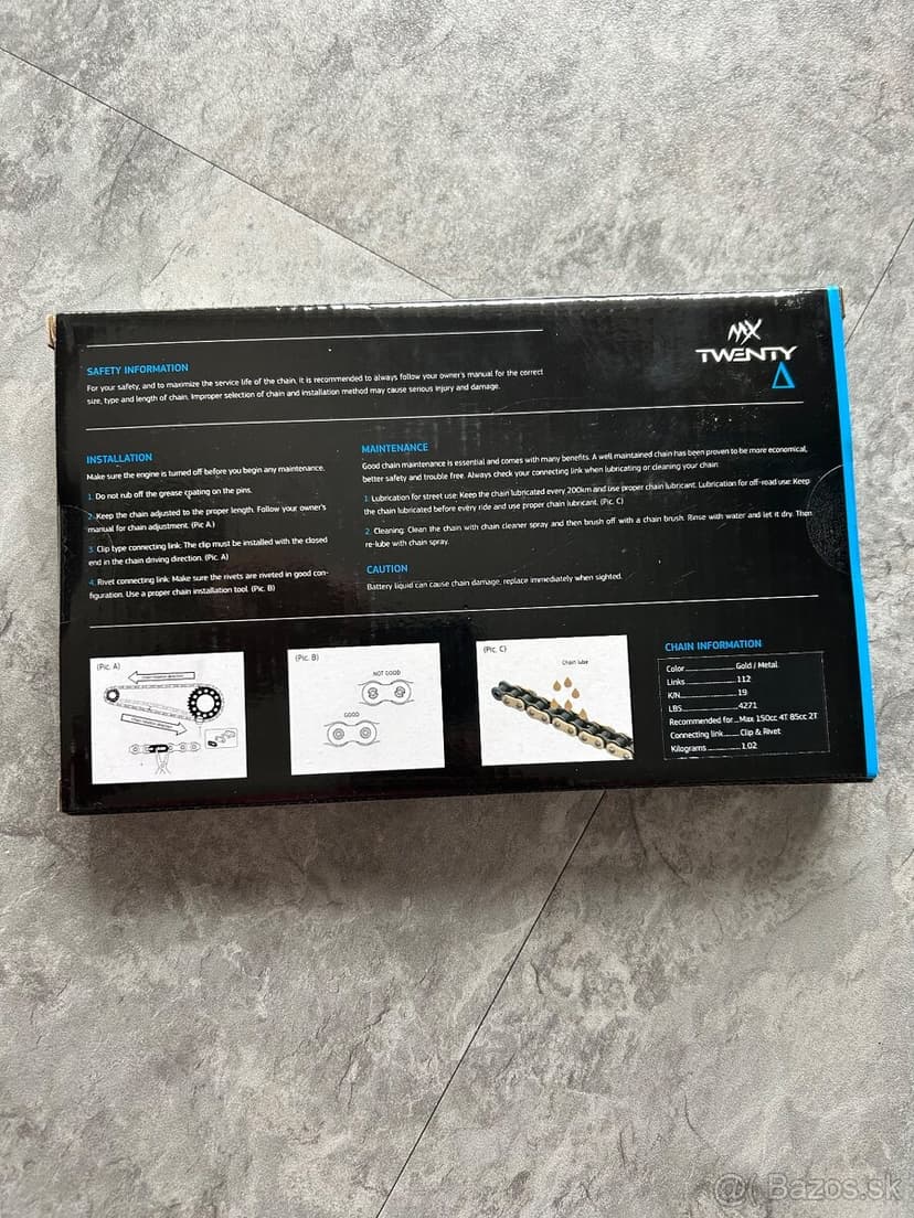 Sur-Ron / SurRon / Sur Ron / reťaz 420 X-ring