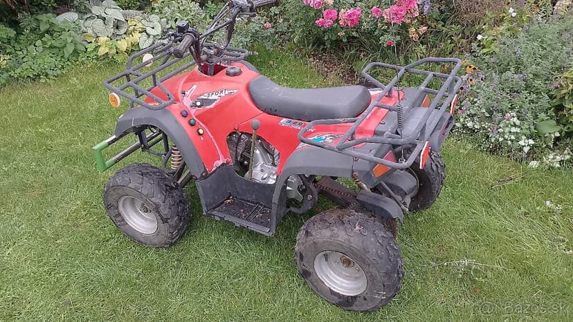 Predám detskú štvorkolku 125cc (nový motor)