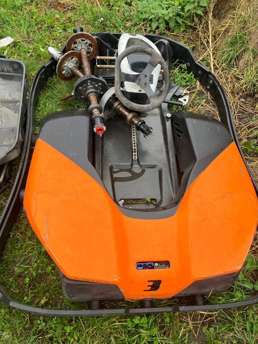 motokára buginu zimný projekt Jawa  cz pionier babetta