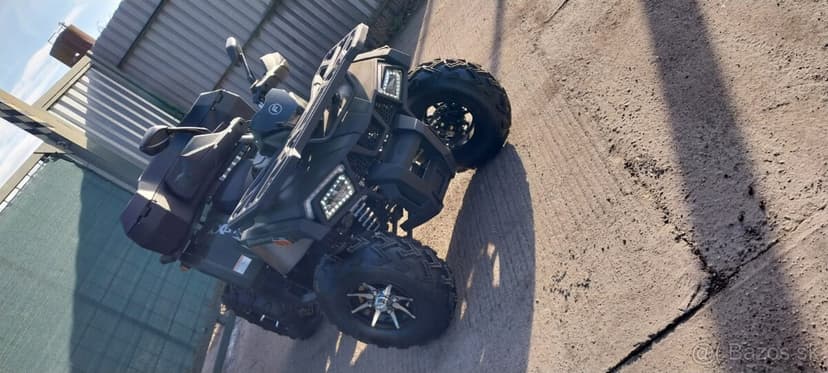 Atv stvorkolka fourcraft 200 automat + tazne, alu disky