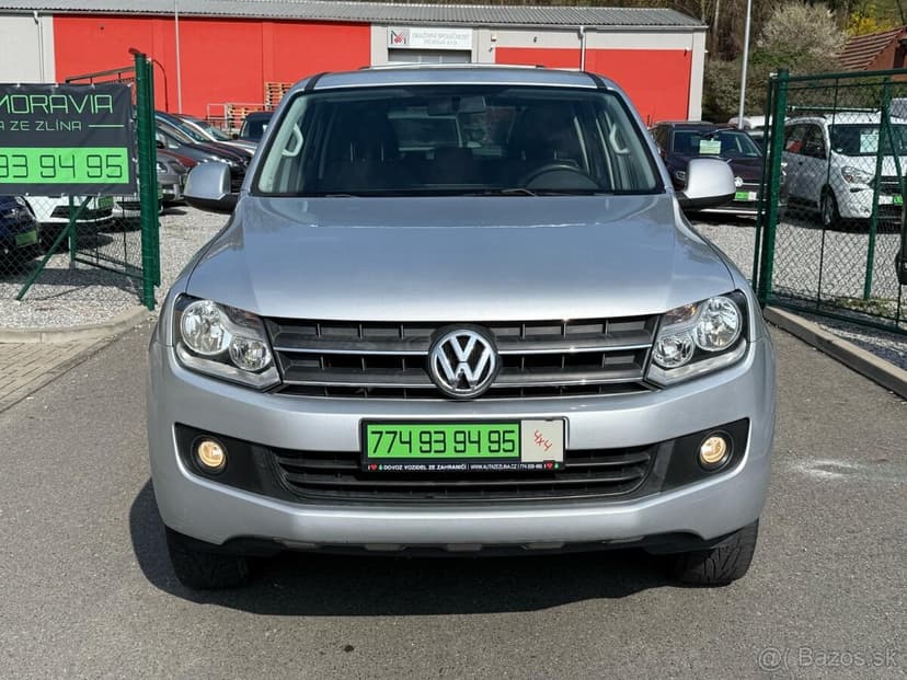 ►VW AMAROK 2,0 TDI 4x4 - TOP STAV, TOP KM, TAŽNÉ ◄