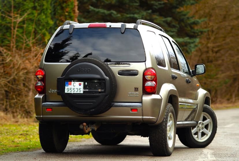 JEEP CHEROKEE 2.8 CRD 120kW LIMITED 4x4 - 6-st.Manuál,Ťažné