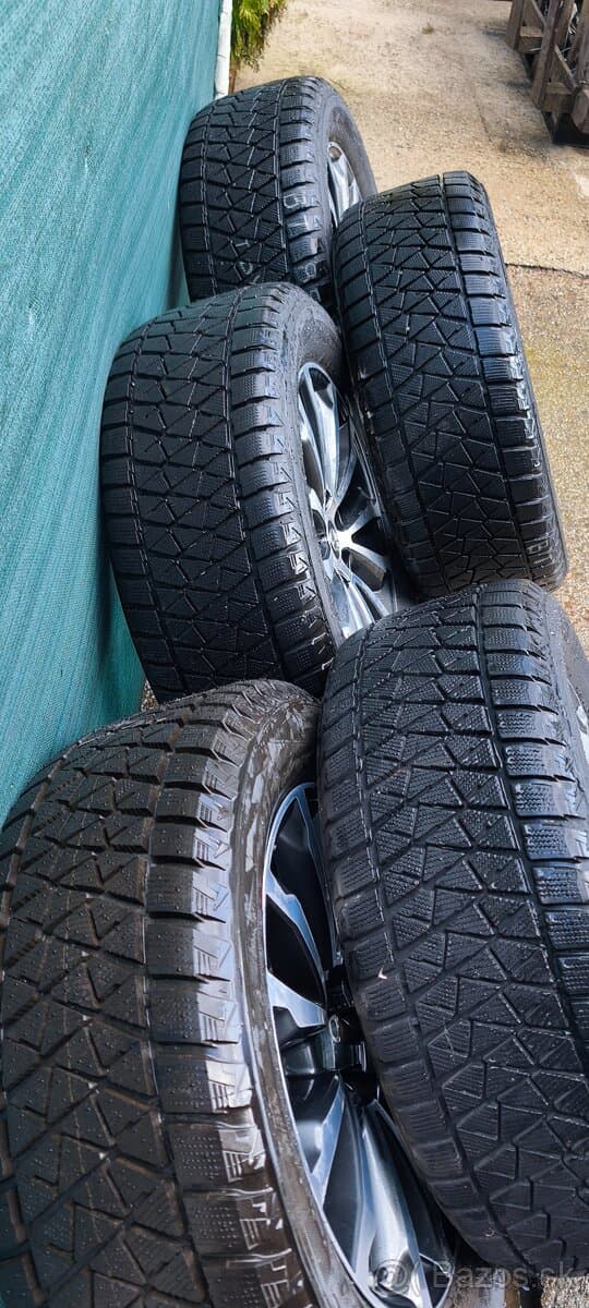 5 x Orig. Alu kolesa Toyota Land Cruiser, Hilux s pneu