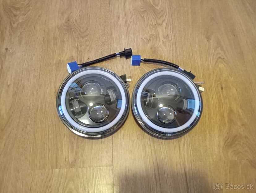 LED svetlá 178mm a 143mm okrúhle