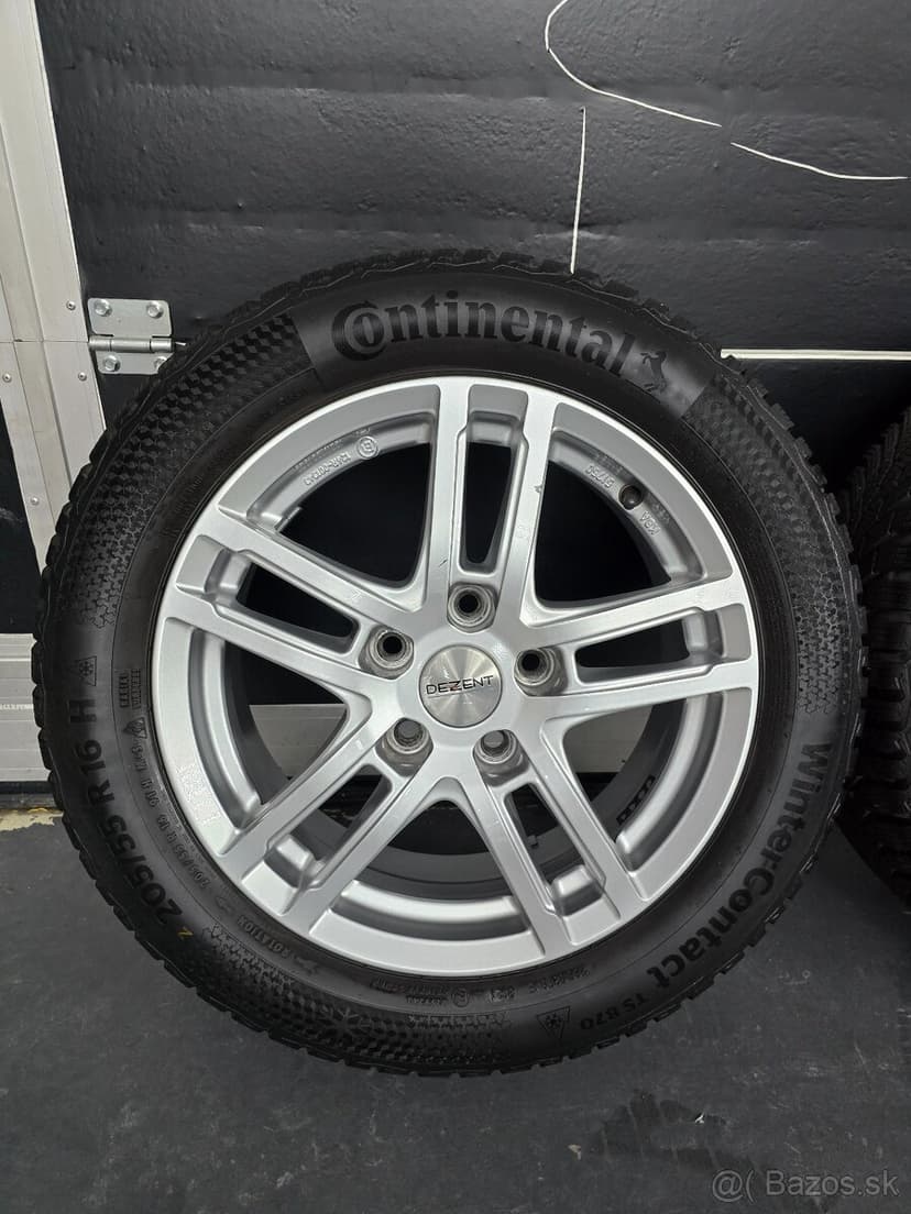 zimná sada 5x114,3 205/55 R16 Continental WinterContact 2024