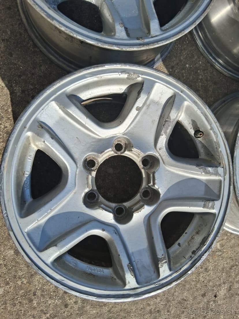 Predam hlinikove disky na  Toyota Land Cruiser J9. 16 zoll