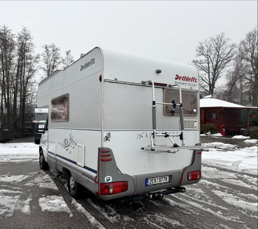 Fiat Ducato 2.3 JTD Dethleffs obytný vůz