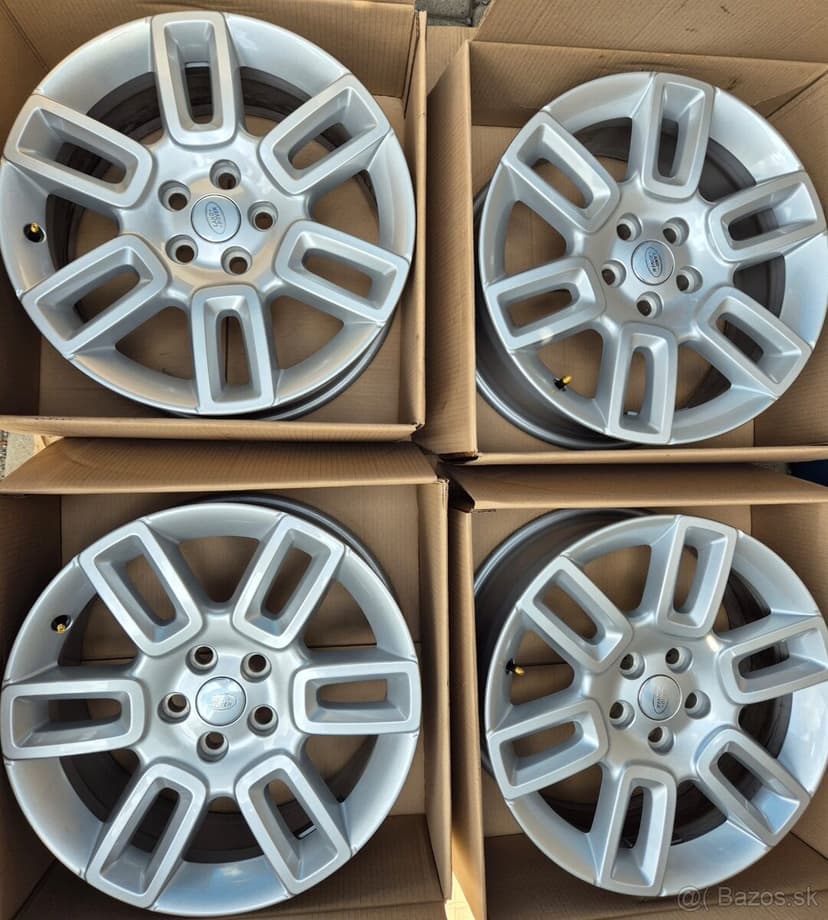 Originál disky Land Rover / Defender r19 silver