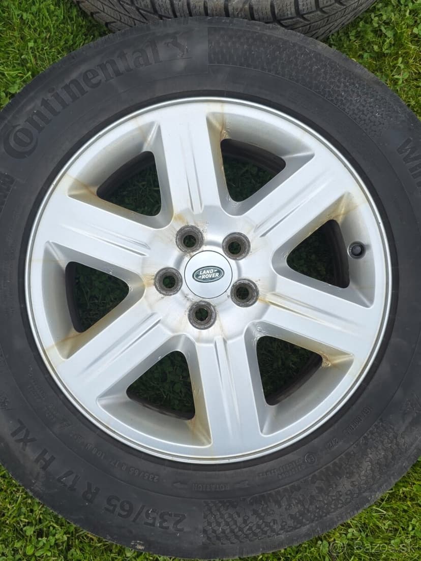 Predám original Land Rover 17" Alu disky z Freelander 2