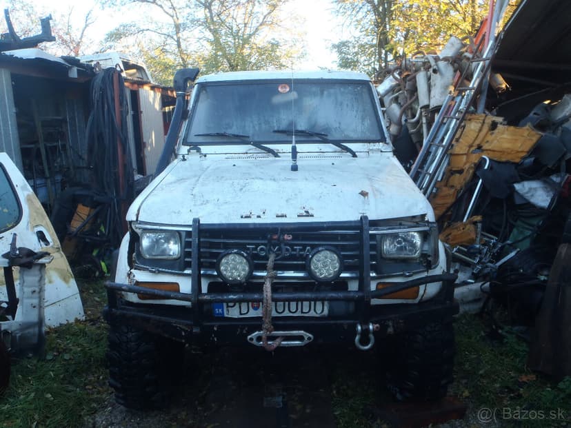 Toyota Land Cruiser typ 73, r.v. 1995, 3L