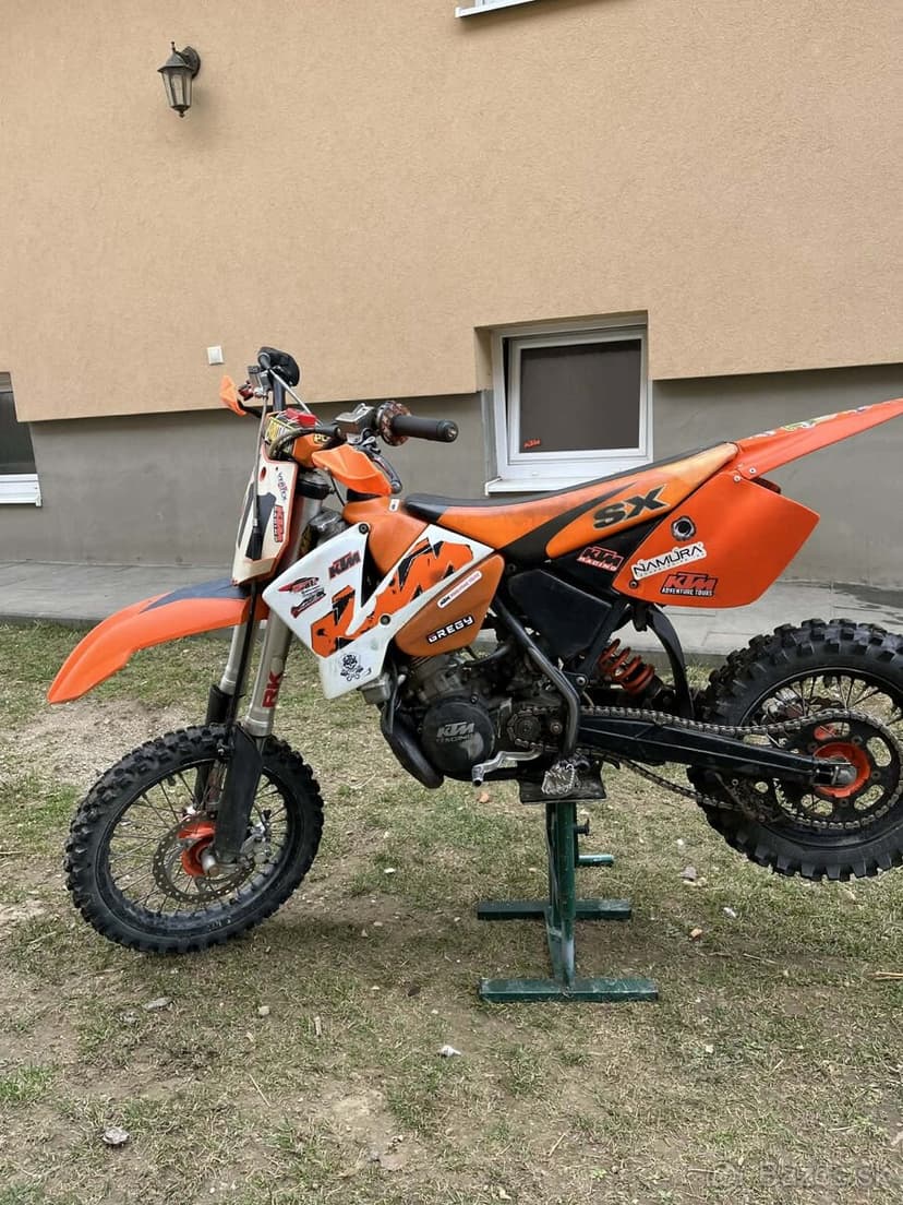 Ktm sx 65 vysoký výkon športová hlava