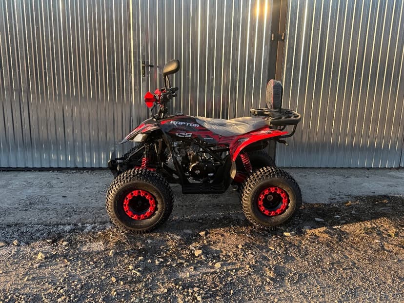 Predám štvorkolku XTR RAPTOR PRO 125 cm³ automat