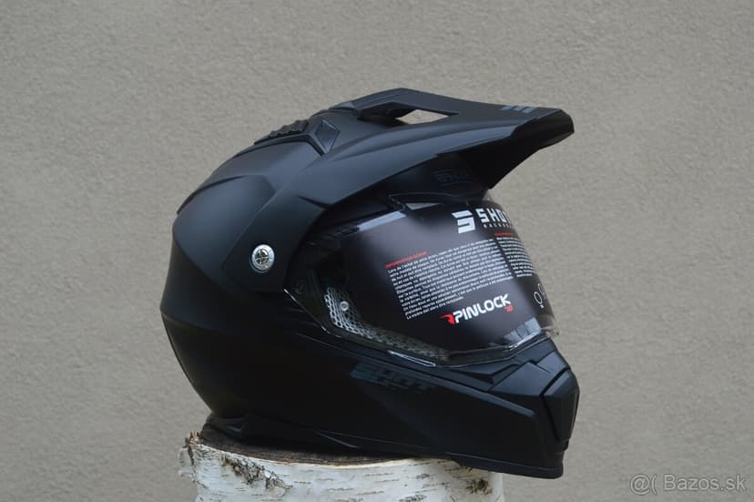 Predám SHOT mat čierna helma prilba atv enduro