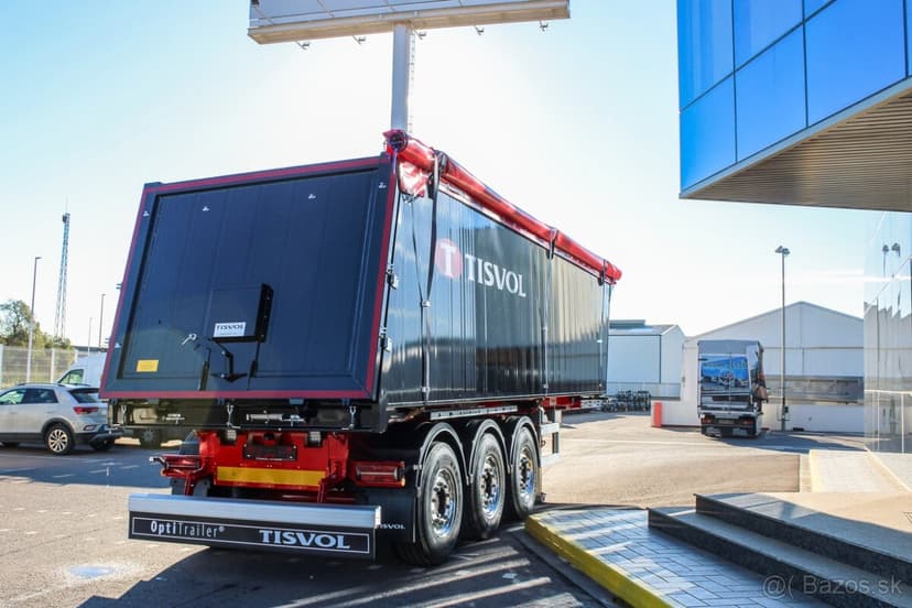 Sklápací náves - Tisvol 43m3 5340kg Ihňed k odberu